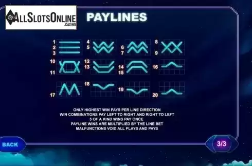 Paylines. Sacred Stones from Playtech