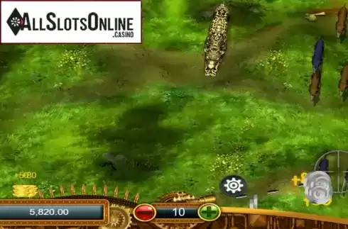 Game Screen. Safari Hunter from Vela Gaming