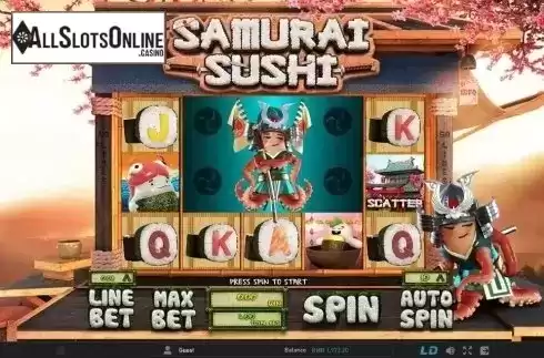 Screen 7. Samurai Sushi from GamePlay