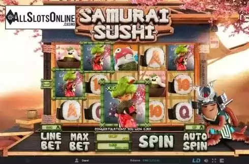 Screen 3. Samurai Sushi from GamePlay