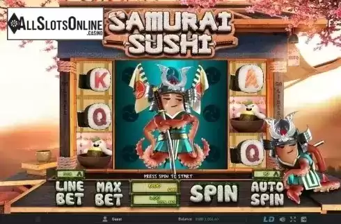 Screen 4. Samurai Sushi from GamePlay