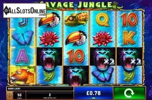 Free Spins 2. Savage Jungle from Playtech
