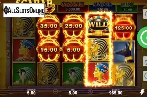 Free Spins 2. Scarab Temple from Booongo