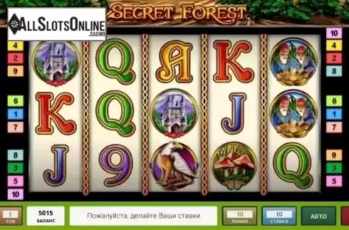 Reel Screen. Secret Forest from Novomatic