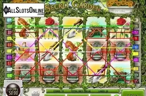 Screen3. Secret Garden (Rival) from Rival Gaming