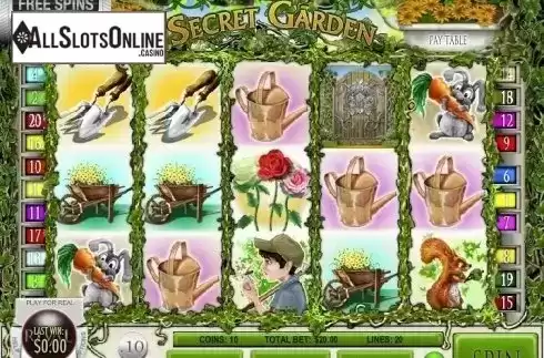 Screen6. Secret Garden (Rival) from Rival Gaming