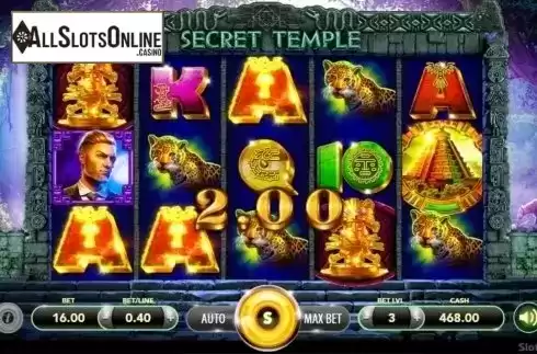 Win Screen 2. Secret Temple from SlotVision