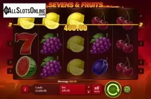 Win. Sevens & Fruits from Playson