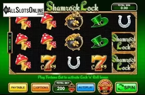 Screen4. Shamrock Lock from Inspired Gaming