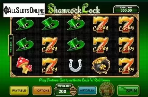 Screen5. Shamrock Lock from Inspired Gaming