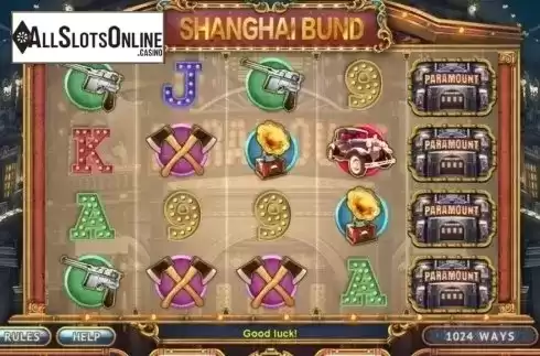 Reel Screen. Shanghai Bund from XIN Gaming