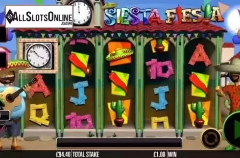 Reel Screen. Siesta Fiesta from Storm Gaming