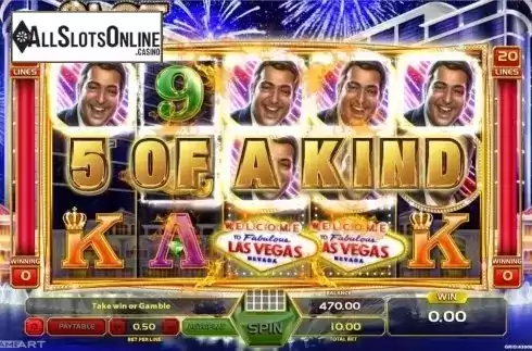5 of a kind. Slot Of Money from GameArt