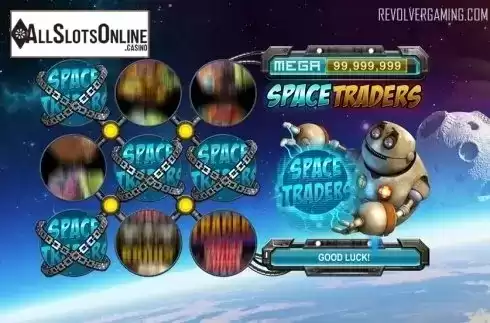 Respin screen. Space Traders from Revolver Gaming