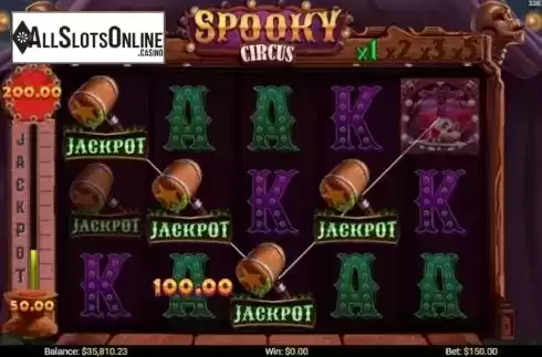 Jackpot 1. Spooky Circus from Mobilots