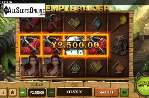 Win Screen 4. Temple Raider from XIN Gaming