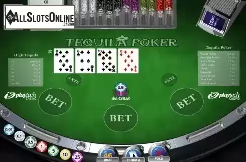 Game Screen 2. Tequila Poker from Playtech