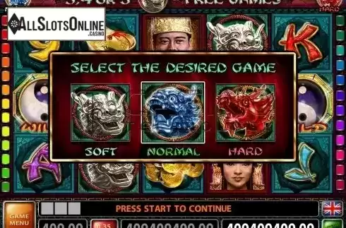 Screen3. Three Dragons from Casino Technology