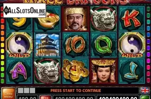 Screen2. Three Dragons from Casino Technology