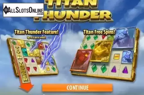 Game features. Titan Thunder from Quickspin