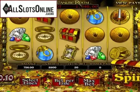 Reels. Treasure Room from Betsoft
