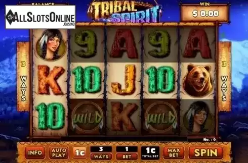 Game Screen. Tribal Spirit from GMW