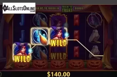 Win Screen. Trick 'O' Treat from Cayetano Gaming