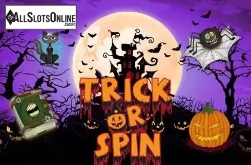 Screen1. Trick or Spin from Booming Games