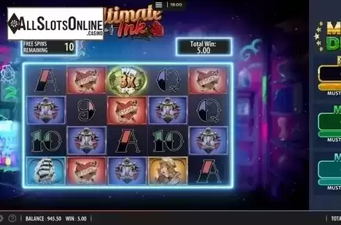 Free Spins 4. Ultimate Ink from Red7