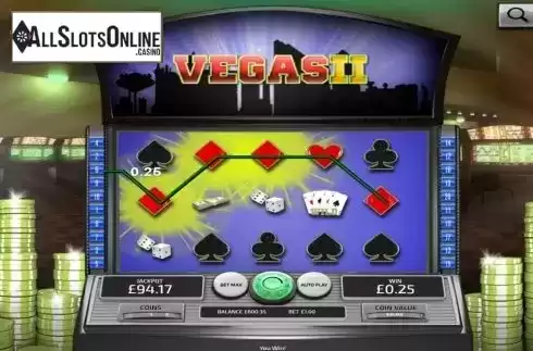 Reel Screen. Vegas Slot II from Concept Gaming