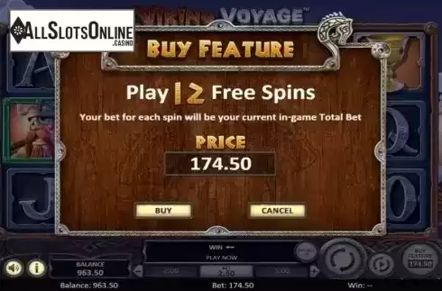 Buy Feature. Viking Voyage from Betsoft