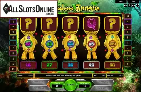 Bonus Feature. Voodoo Jungle from Platin Gaming