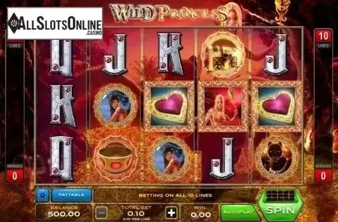 Reel Screen. Wild Princess (Xplosive Slots Group) from Xplosive Slots Group