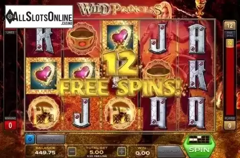Free Spins. Wild Princess (Xplosive Slots Group) from Xplosive Slots Group