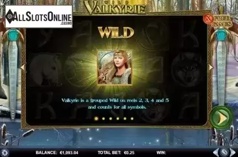 Features 1. Wild Valkyrie from GamesLab