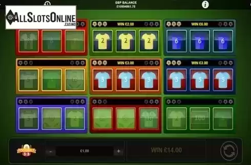 Win screen 2. World Cup 3x3 from 1X2gaming