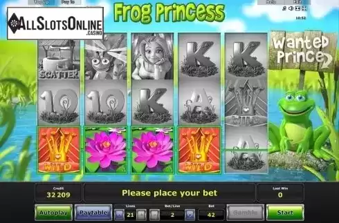 Screen3. Frog Princess from iGaming2go