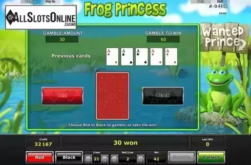 Double Up. Frog Princess from iGaming2go