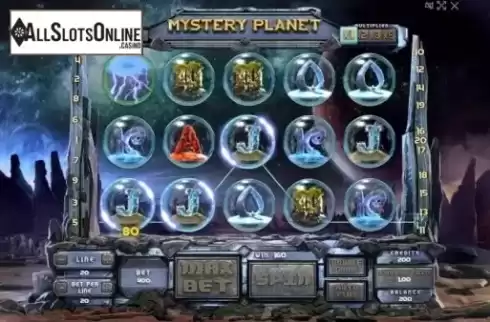 Win screen. Mystery Planet from Evoplay Entertainment