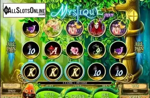 Screen6. Mystique Grove from Microgaming