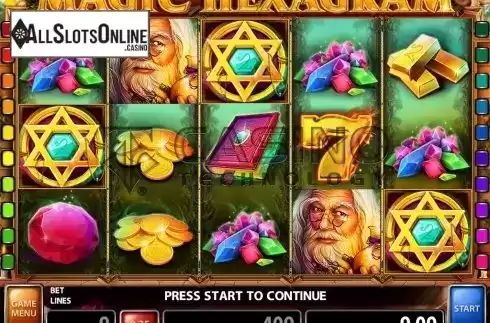 Screen2. Magic Hexagram from Casino Technology
