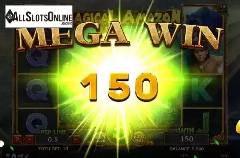 Mega Win. Magical Amazon from Spinomenal