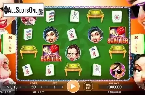 Reel screen. Mahjong Master from KA Gaming