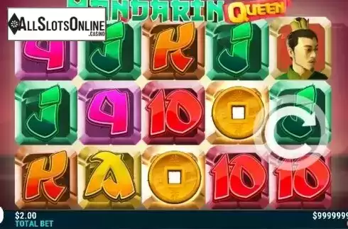 Reel Screen. Mandarin Queen from Slot Factory