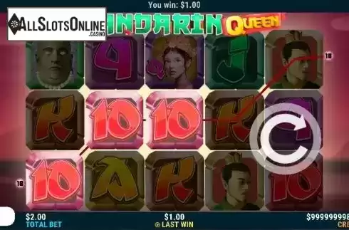 Win Screen 1. Mandarin Queen from Slot Factory
