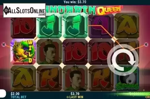 Win Screen 4. Mandarin Queen from Slot Factory
