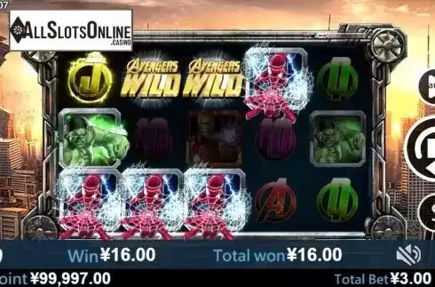 Win screen 1. Infinity War from Virtual Tech