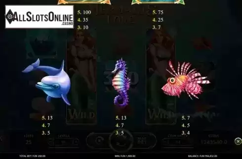 Symbols 2. Mermaid's Love from Leap Gaming