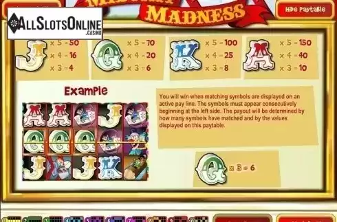 Screen2. Midway Madness from Rival Gaming