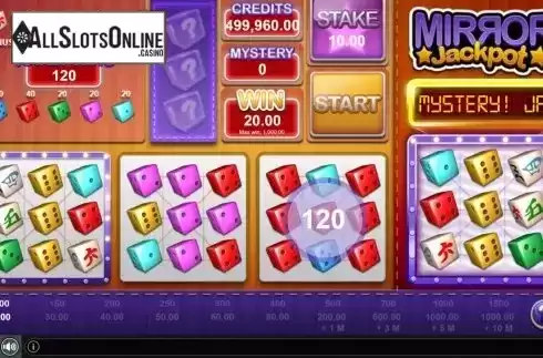 Win Screen 2. Mirror Jackpot from GAMING1